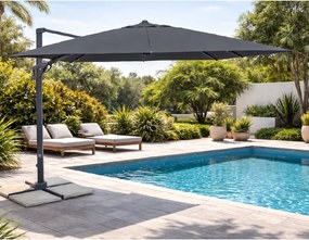 Derby RAVENNA 300 x 300 cm antracyt