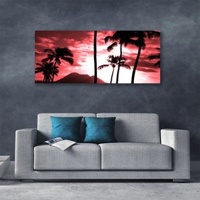 Obraz na płótnie Egzotyczne Góry w Słońcu