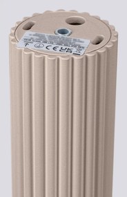 Szarobrązowa metalowa lampa punktowa Gleam – Sollux