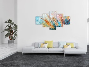 Obraz - Pszenica, abstrakcja (125x70 cm)