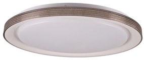 LED Ściemnialny plafon łazienkowy GRAŻYNA LED/72W/230V 3000-6000K śr. 51 cm IP44 + pilot