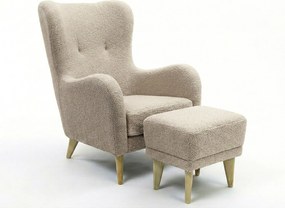 Fotel Roland z podnóżkiem-ergonomiczny, komfortowy i ponadczasowy design