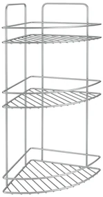 3-piętrowa narożna półka łazienkowa Metaltex Ref