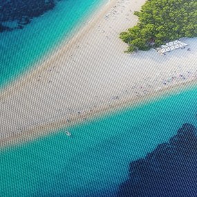 Obraz - Ostrav Hvar, Chorwacja (170x50 cm)