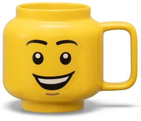 Żółty ceramiczny kubek dla dzieci 530 ml Head – LEGO®