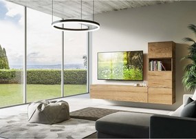 Kompozycja ścienna do salonu A09 szer. 234 wys. 160 gł. 39,2