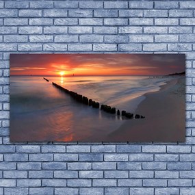 Obraz na płótnie Piaszczysty Brzeg Bałtyku