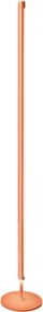 Ray - Lampa podłogowa LED 25W z możliwością ściemniania, 3000K, 2000lm, wys. 160 cm, przełącznik nożny - Perenz - Pomarańczowy