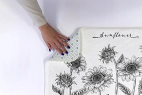 Dywanik łazienkowy Dywanik łazienkowy Słoneczniki Kwiaty