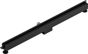 Mexen Flat Wall odpływ liniowy ścienny 2w1 110 cm, czarny - 1730110