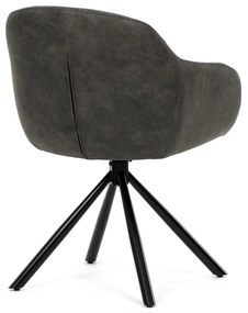 Zestaw krzeseł obiadowych z mechanizmem powrotnymDCH-Y1143 GREY2, 2 szt.