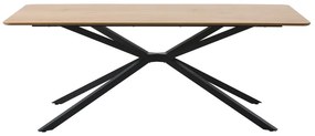Stół z blatem w dekorze dębu 90x160 cm Cesura – Unique Furniture