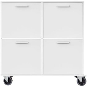 Biała niska komoda 89x82 cm Keep by Hammel – Hammel Furniture