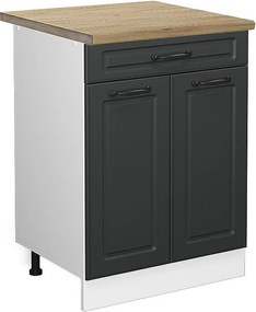 Szafka dolna do kuchni antracytowy domek wiejski 60x60x81.6 r-line