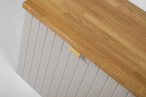 Szafka pod umywalkę HARMO 50 cm kaszmir półmat KROFAM