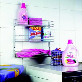 Ścienny stalowy organizer na przyprawy – Metaltex