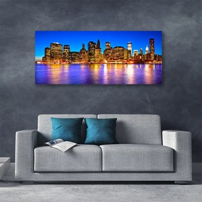 Fotoobraz na płótnie Panorama Miejskiej Metropolii