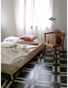 Łóżko jednoosoobowe z drewna sosnowego ze stelażem 90x200 cm Senza – Karup Design