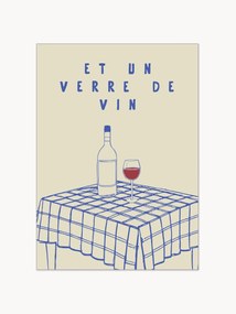 Plakat Et Un Verre de Vin