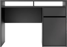 Biurko z szafką i szufladą Function Plus 1D1S czarny