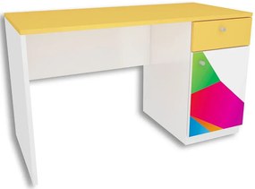 Białe biurko dla dziecka P5-E97