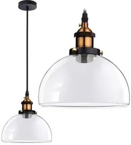 Lampa sufitowa wisząca szklana APP046-1CP Verto C