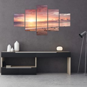 Obraz - Morska panorama (125x70 cm)