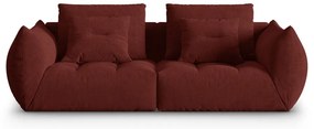 Czerwona sofa 232 cm Bloom – Micadoni Home