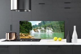 Panel nad blat kuchenny Leśna Kaskada Wodna