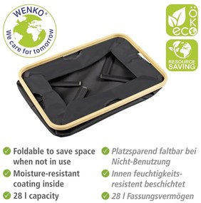 Tekstylne koszyki zestaw 2 szt. Ecori – Wenko