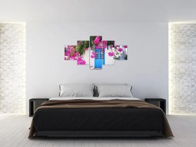 Obraz - Tradycyjny grecki dom (125x70 cm)