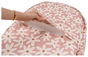 Różowy kokon dla niemowląt Blush Daisies – Malomi Kids