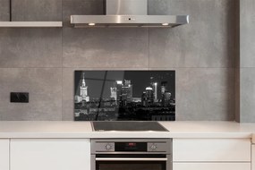 Panel Szklany Światła Warszawskiej Metropolii