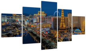 Obraz Las Vegas nocą (125x70 cm)