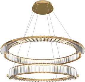 Maytoni P097PL-L90G4K - LED Żyrandol na lince KRONE LED/90W/230V średnica 102 cm złoty