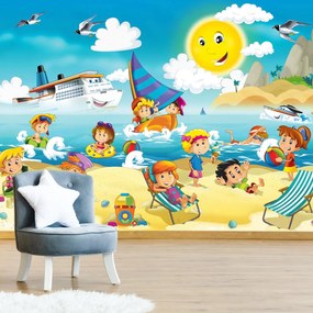 Fototapeta - Dzień na plaży (196x136 cm)