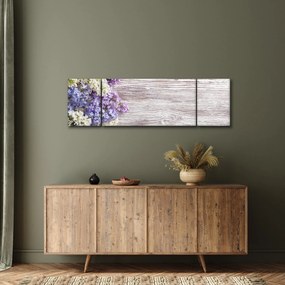 Obraz bzu na drewnie (170x50 cm)