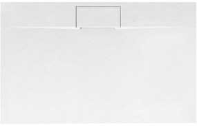 Brodzik prysznicowy Bazalt Long White 80x100