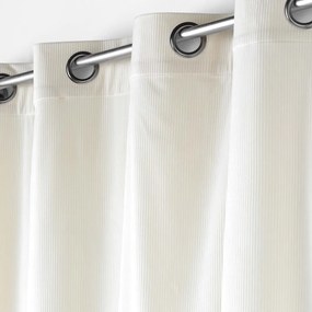 Kremowa sztruksowa zasłona 140x260 cm Casual – douceur d'intérieur