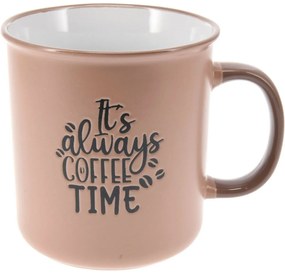 Kubek kamionkowy Coffee brązowy, 710 ml