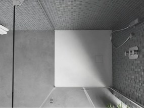 Mexen Bert brodzik kwadratowy SMC 90 x 90 cm, biały - 4K109090