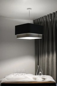 Lampa wisząca KWADRO DUO 007 51x47cm grafitowa/szara BPS KONCEPT