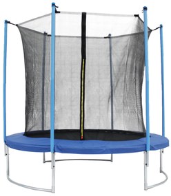 Trampolina ogrodowa 244 cm z siatką ochronną PE PATIO