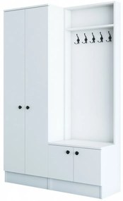 Zestaw do przedpokoju Mie White