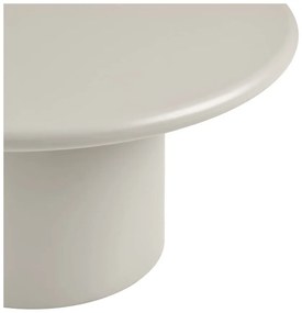 Kremowy okrągły stolik ø 80 cm Nagano – House Nordic