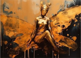 Obraz na szkle - Abstrakcja wróżki (70x50 cm)