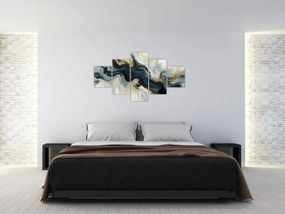 Obraz - Rysunek marmurkowy (125x70 cm)