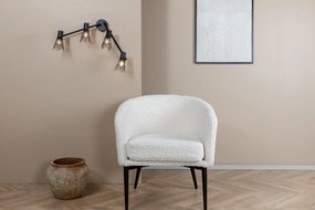 Designowa lampa ścienna PICO, czarna