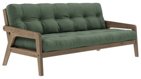 Zielona rozkładana sofa 204 cm Grab – Karup Design