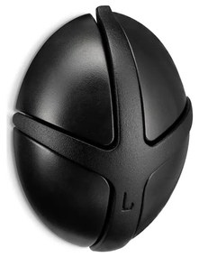 Czarny ścienny plastikowy haczyk Tick – Spinder Design